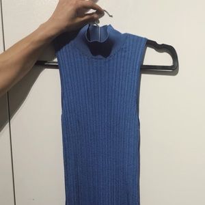 ZARA Mock Neck Knit Dress
